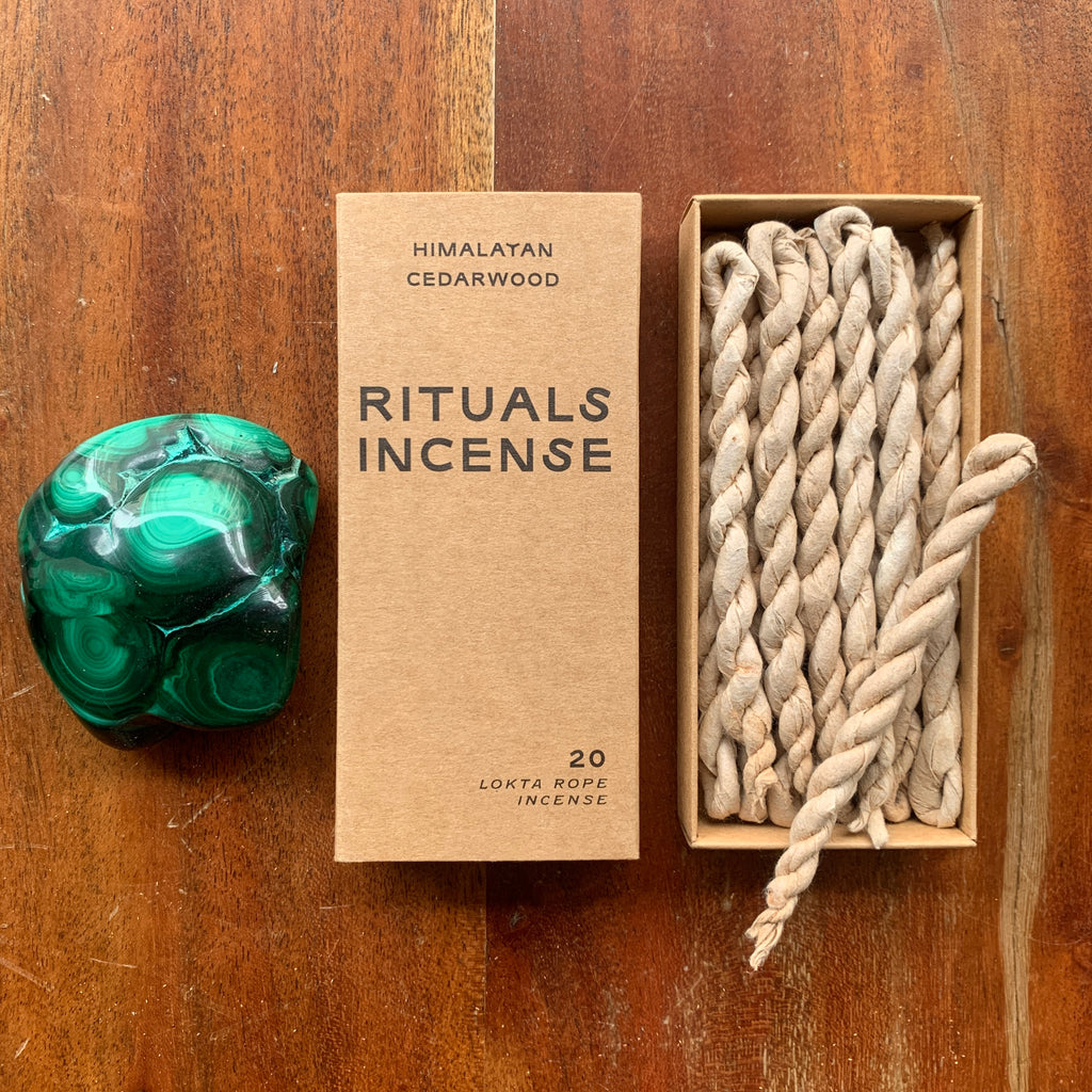 Rituals Incense - Himalayan Cedarwood Rope incense